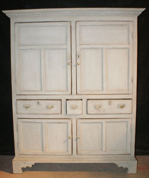 Painted Housekeepers Cupboard