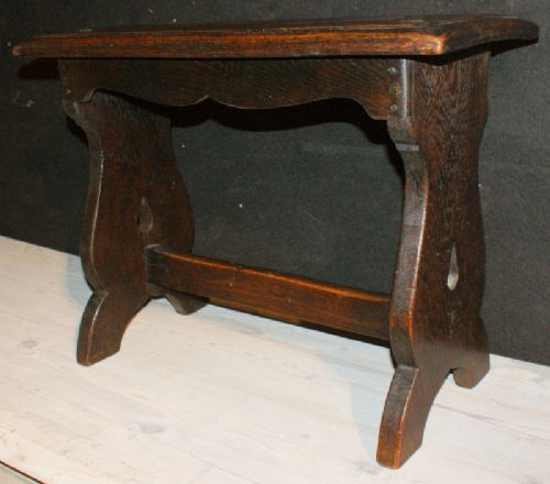 Oak Joint Stool