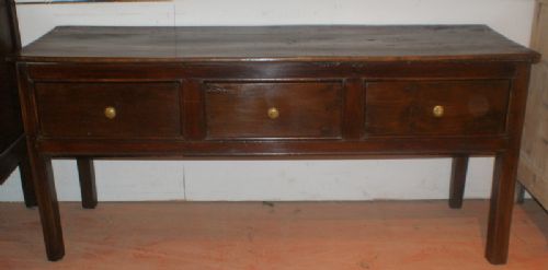 Fruitwood Dresser Base