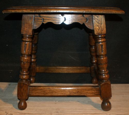 Oak Joint Stool