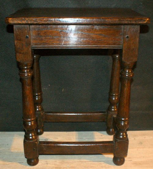 Oak Joint Stool