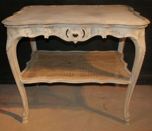 Carved Lamp Table