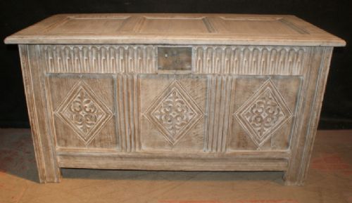 Bleached Oak Coffer
