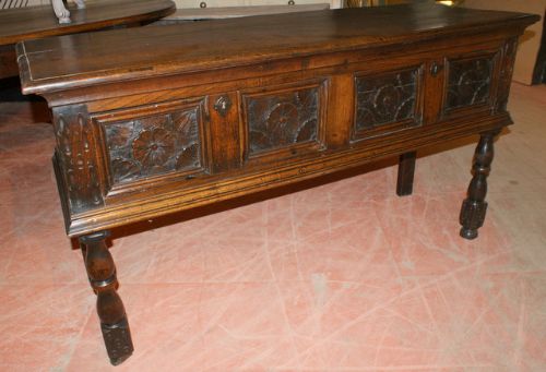 Antique Oak Dresser Base
