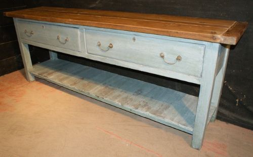 Pale Blue Dresser Base