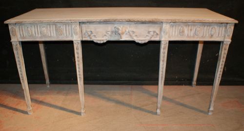 Bleached Console Table