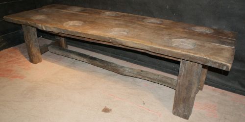 Unusual Oak Low Table