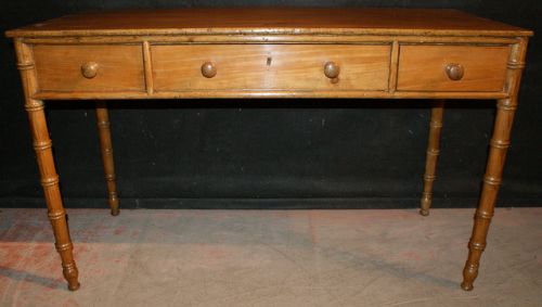 Faux Bamboo Desk