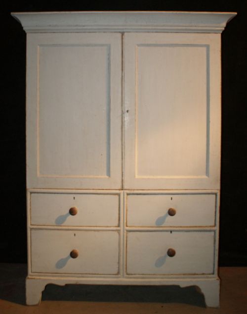 Painted Linen Cupboard