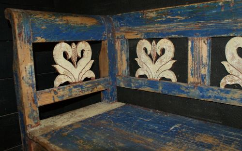 Original Painted Settle