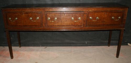 Oak Dresser Base