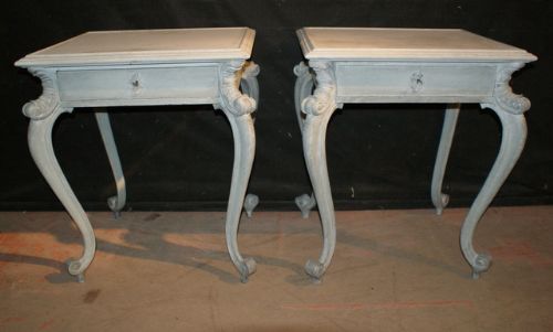 Pair of Danish Side Tables