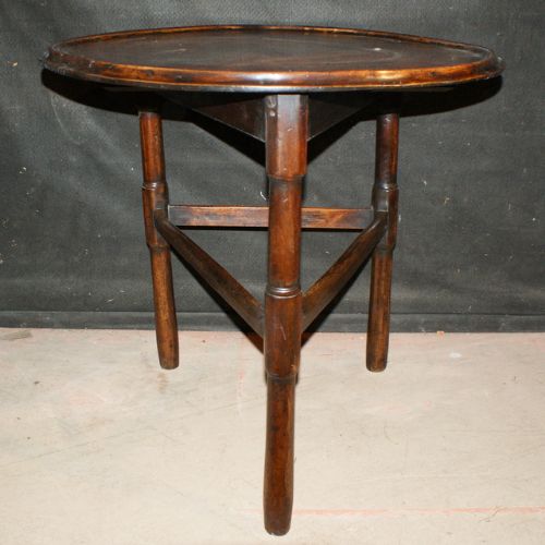Mahogany Cricket Table