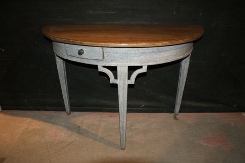 Swedish Painted Demi Lune
