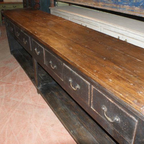 Huge Painted Dresser Base