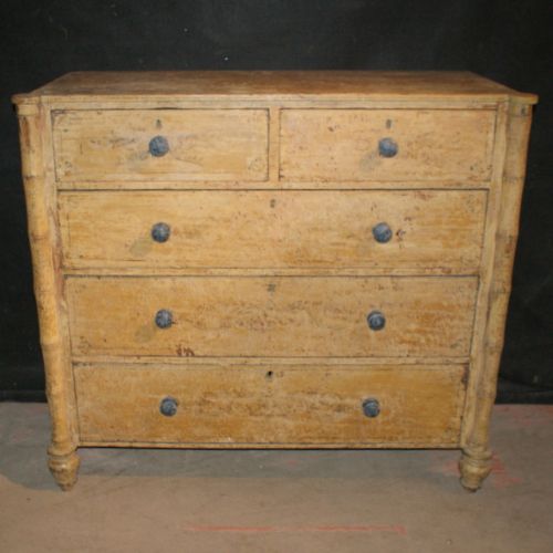 Faux Bamboo Chest of Drawers