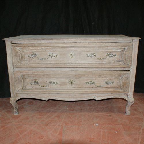 Bleached Oak Commode