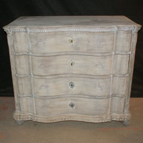 Danish Serpentine Commode