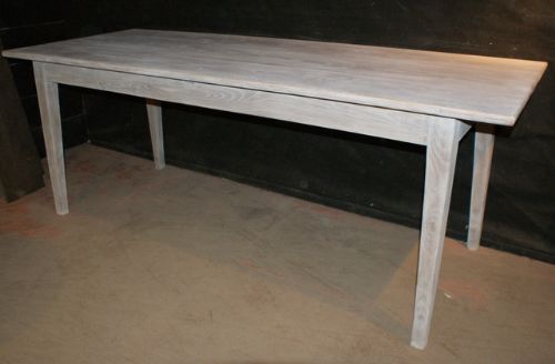 Bleached Chestnut Table