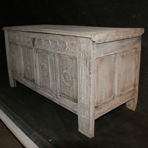 Bleached Oak Coffer