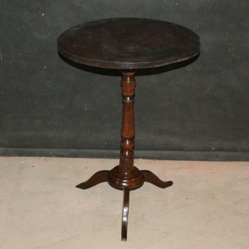 Fruitwood Tripod Table