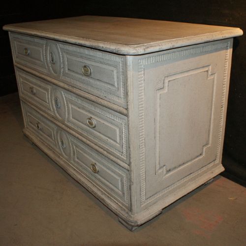 French Painted Commode