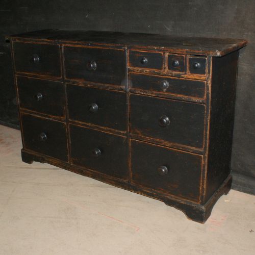 French Painted Counter