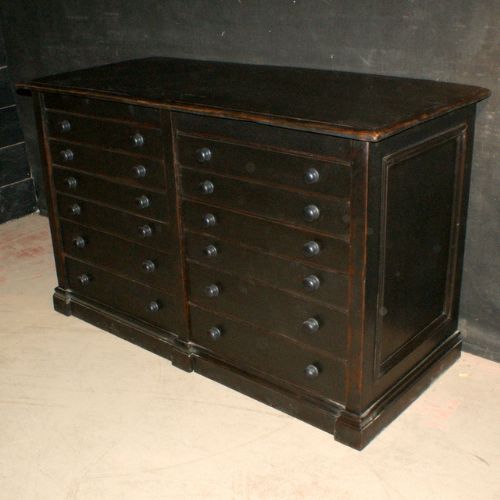 Unusual Bank of Drawers