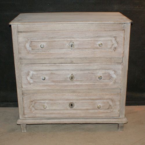 French Bleached Commode