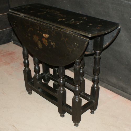 Chinoiserie Gateleg Table