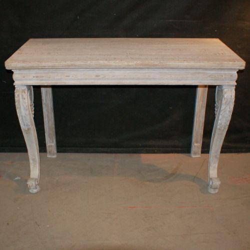 Bleached Console Table