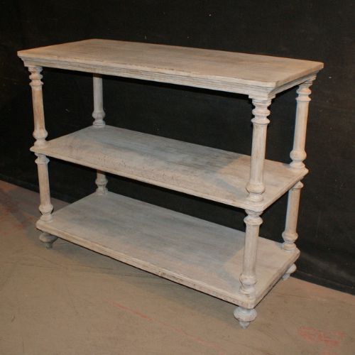 Bleached Oak Etagere
