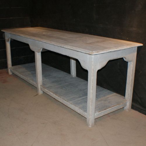 Painted Drapers Table