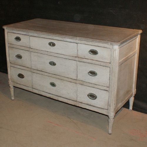 French Painted Commode