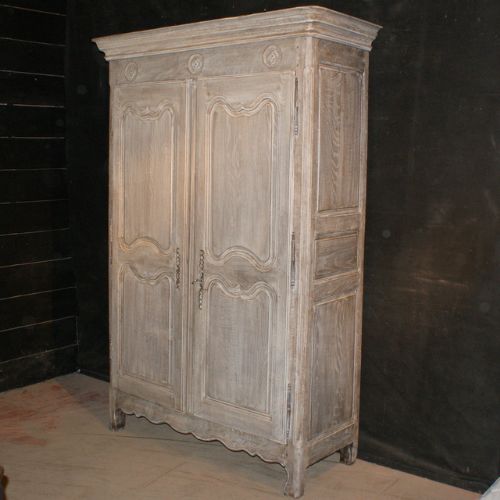French Oak Armoire
