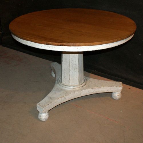 Painted Breakfast Table