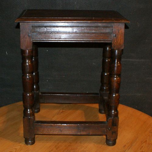Oak Joint Stool