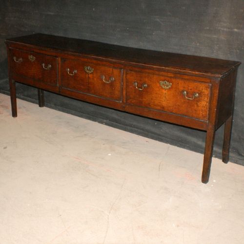 Antique Oak Dresser Base