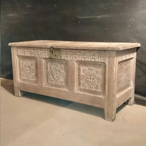 Bleached Oak Coffer
