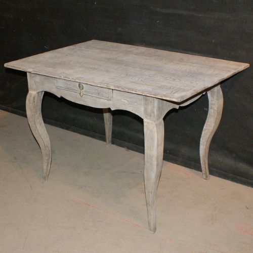Bleached Oak Side Table