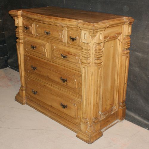 Antique Pine Chest of Drawers
