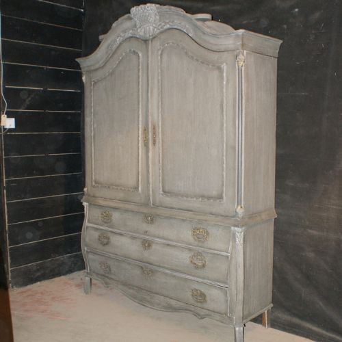 Painted Linen Cupboard