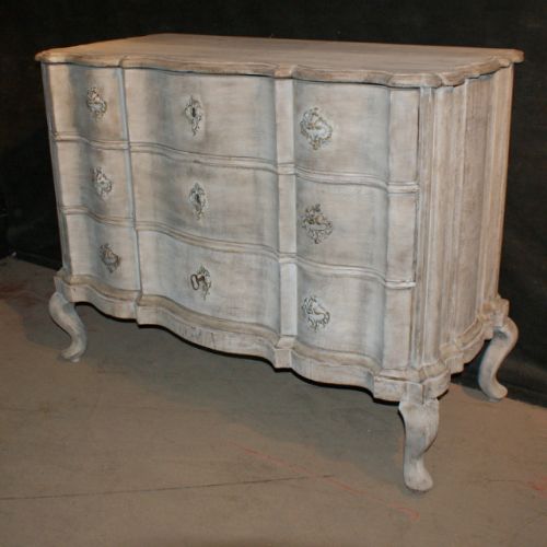 Bleached Oak Commode