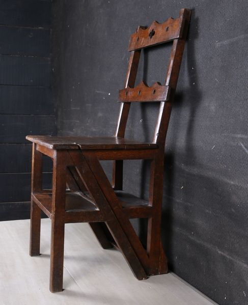 Metamorphic Library Stool