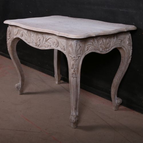 French Bleached Low Table