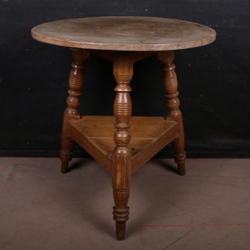 Welsh Sycamore and Pine Cricket Table