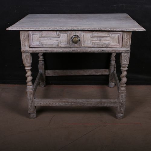Antique Oak Side Table