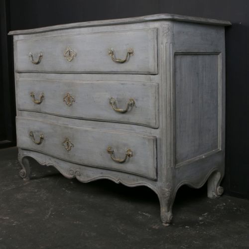 French Serpentine Commode