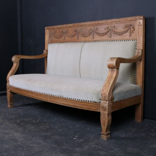 Antique Oak Sofa