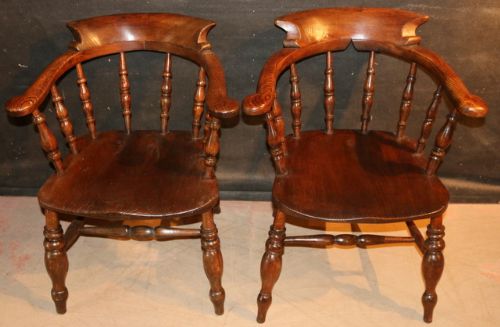 Elm Captains Chairs